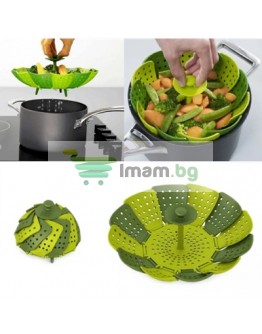 Кошница за готвене на пара с крачета